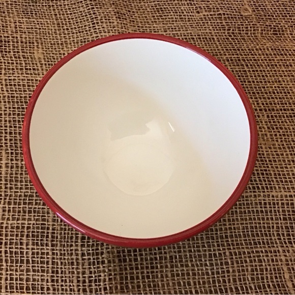 Susan Winget Certified International flying Santa bowl - Picture 5 of 6